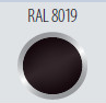 RAL8019