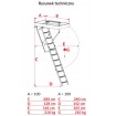 Schody strychowe  SOLID EXTRA